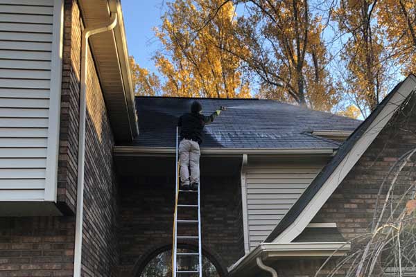 Roof Cleaning in Bloomington